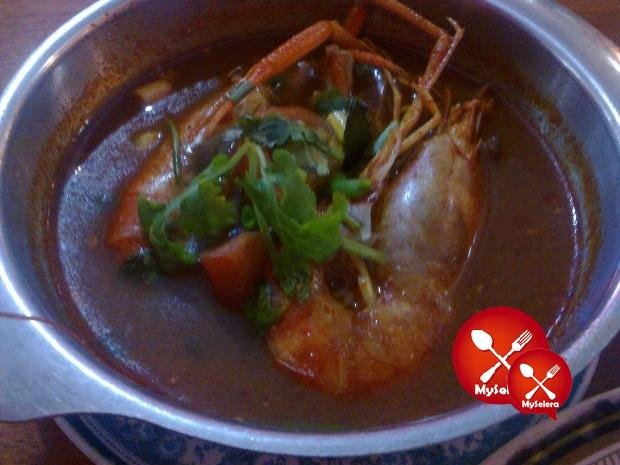 tomyam udang galah top seafood