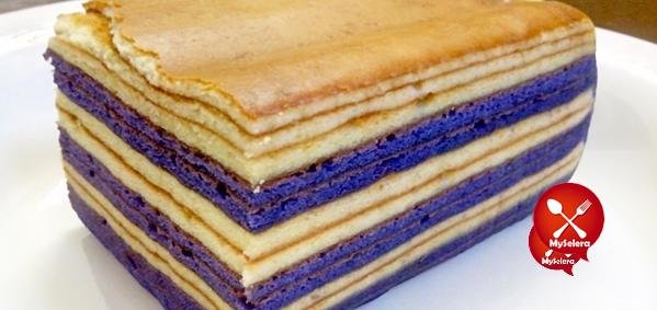 -- Kek Lapis Blueberry
