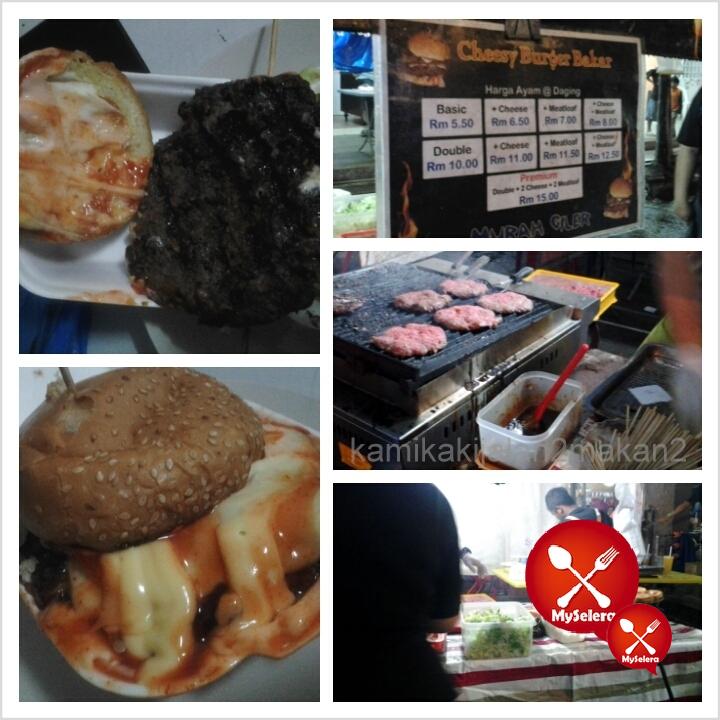 Cheesy Burger Bakar, Jalan Reko
