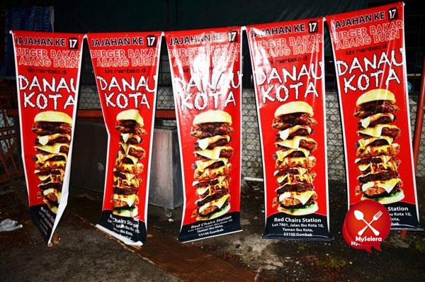 Burger Bakar Abang Burn, Danau Kota