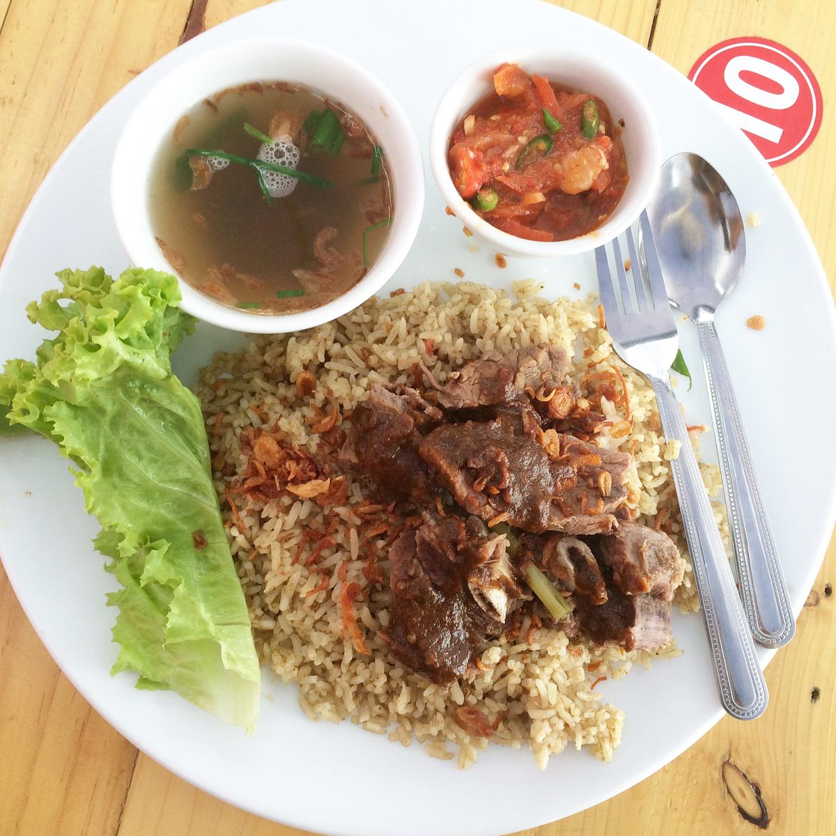Nasi Daging Ayaq Asam Walid Kitchen. Serius sedap!