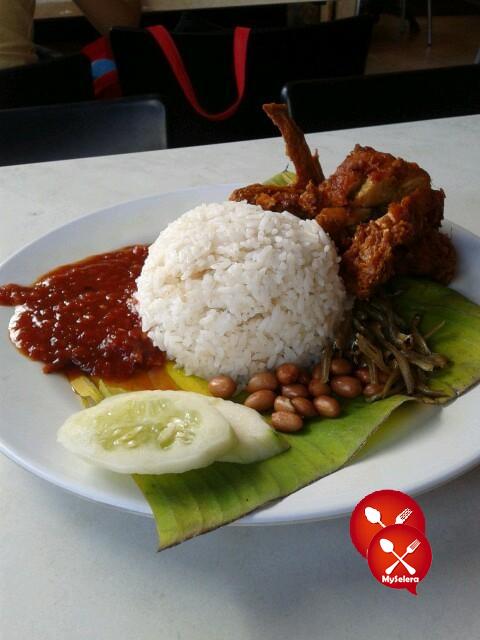nasi lemak ayam restoran darussalam