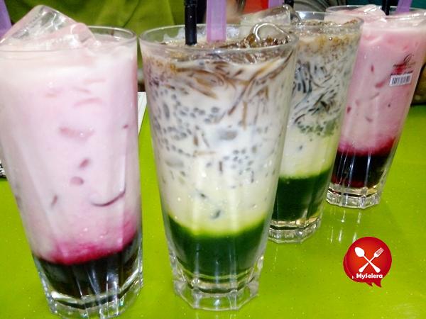 air katira dan bandung soda restoran bisik bisik
