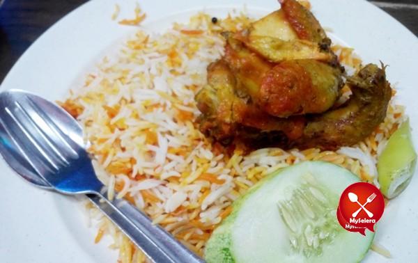 Nasi Mandy Ayam Goreng Restoran Nasi Arab Al Edrus Kuala Terengganu
