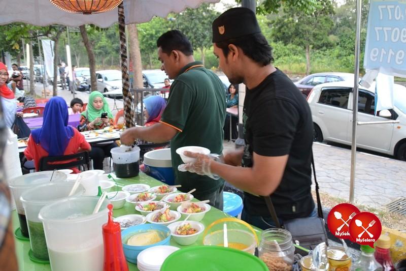 ABC dan Cendol di Buffet Ramadhan D'Kampung Cafe, Anggerik Mall