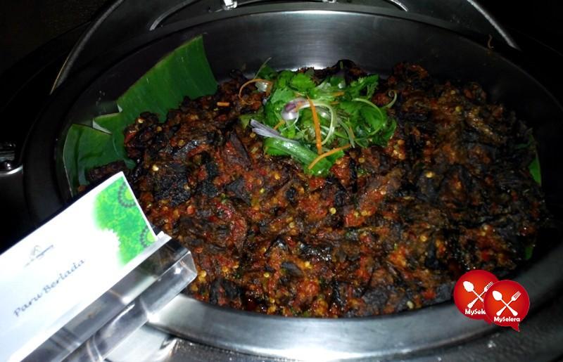 Sambal Paru di Buffet Ramadhan Pacific Regency Hotel Suites Kuala Lumpur