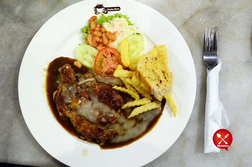 Grill Mushroom Chicken 2 Hazlan Bistro Kuala Terengganu