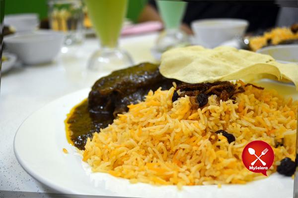 Nasi Beriani Kambing di Shahza Beriani Shah Alam 2