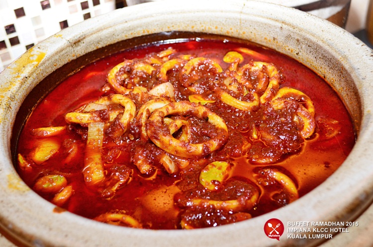 Sambal sotong Buffet Ramadhan 2015 Impiana KLCC Hotel & Spa -2