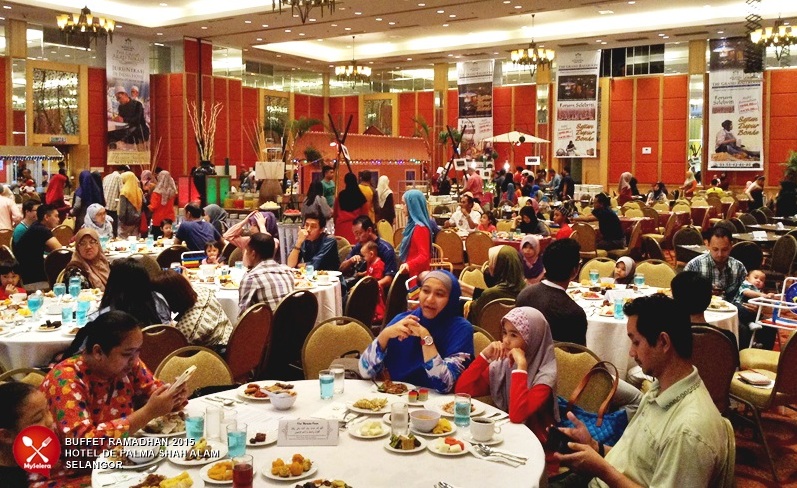 Berbuka puasa di Buffet Ramadhan 2015 - De Palma Hotel Shah Alam