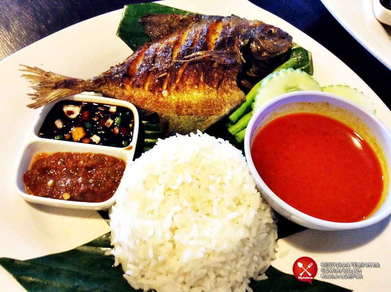 Set Ikan Bawal Bakar! Restoran Tempayan Sungai Buloh