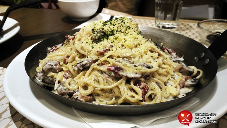 Spaghetti Carbonara Magnum Cafe Kuala Lumpur - 008