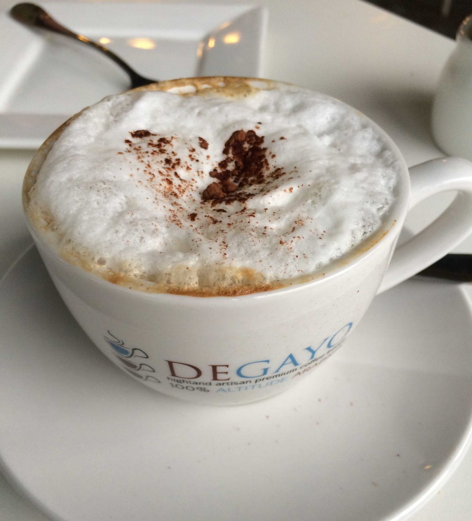 hot cappucino