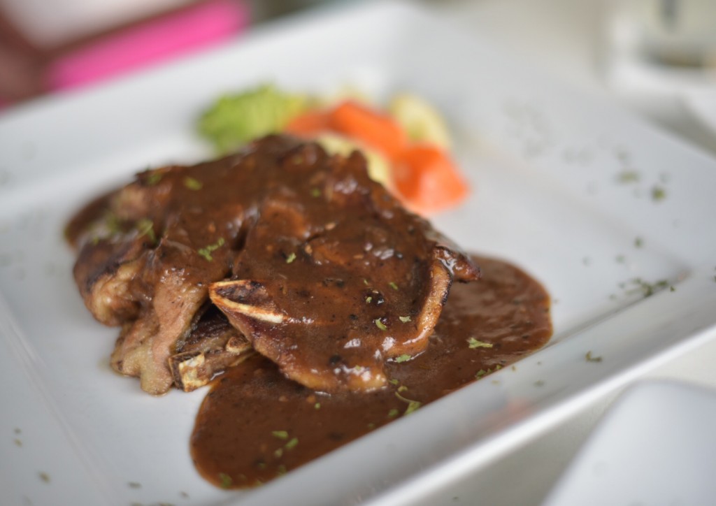lamb chop, western food murah
