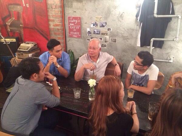 PM Najib di Wood&Steel