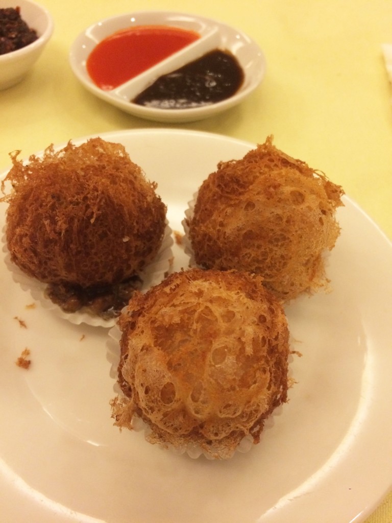 Deep Fried Chicken & Yam Dumpling