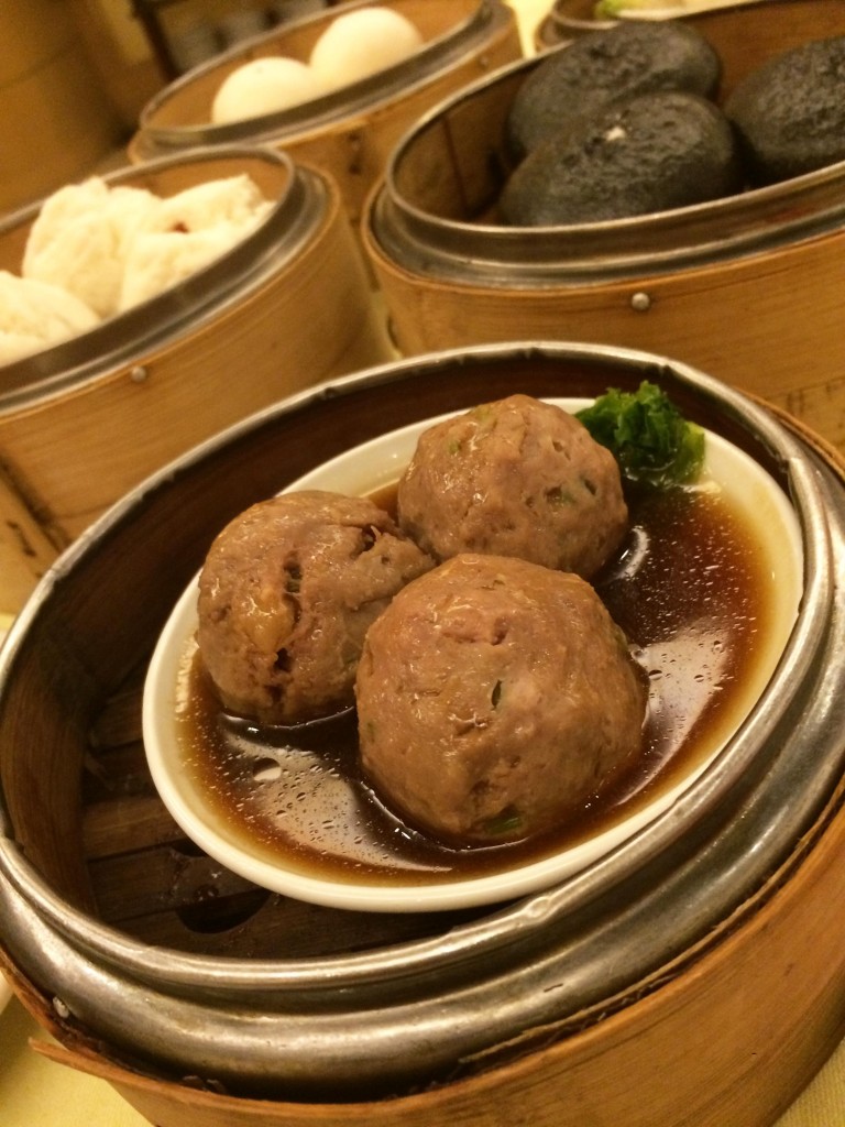 beef ball in pepper sauce