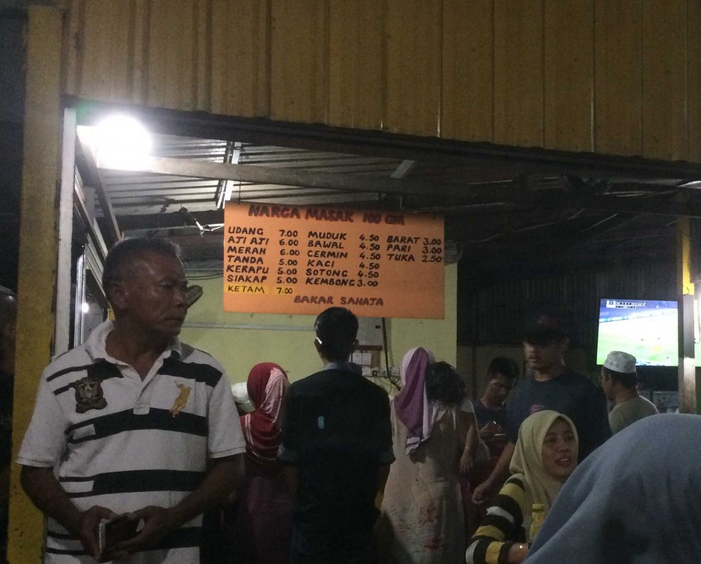 harga ikan bakar zul