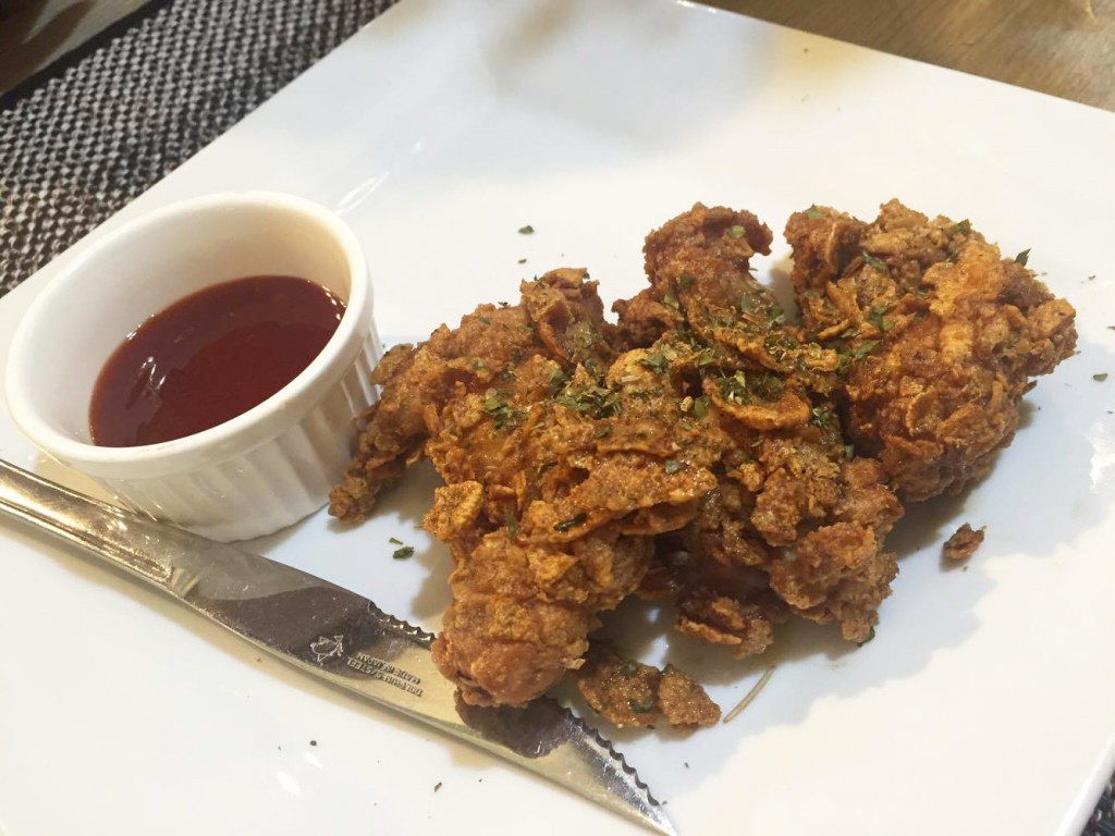 nachos fried chicken