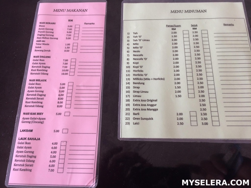 menu masakan kelantan srikandi